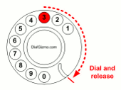 How to dial a normal number